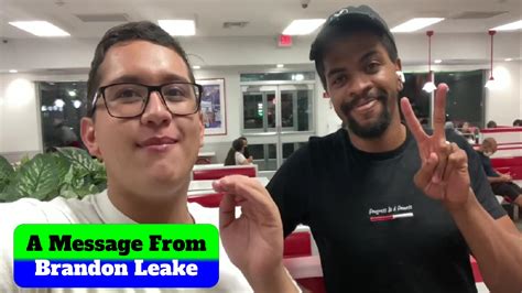 A Message from Brandon Leake (2022)