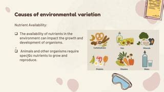 Genetic variation vs environmental variation | PPTX