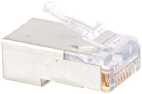 Platinum Tools 105020 EZ-RJ45 Shielded Internal Ground, 100-Pack Cat6a ...