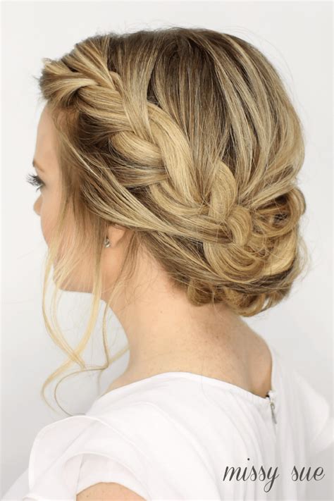 Image result for French Braid Updo Tutorial