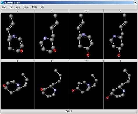 Calculator Plugins : Stereoisomer Generator Plugin