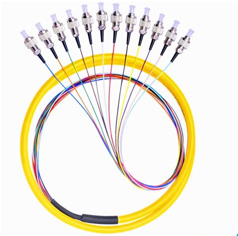12 Fibers FC Single-Mode Color-Coded Fiber Optic Pigtail : Amazon.in ...