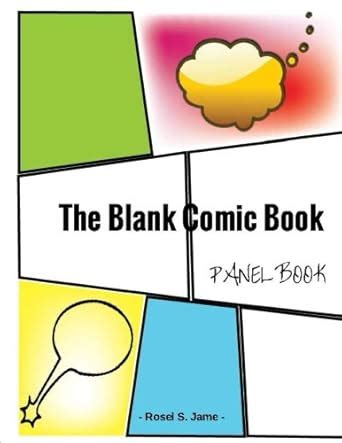 The Blank Comic Book Panel Book : Panel Book Multi Large Size 8.5" x 11 ...