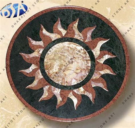 Natural Marble Floor Polished Handmade Inlay Table Top – Dharajyot ...