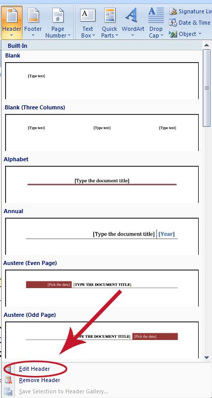 Image result for Manuscript Page Header Format