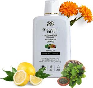 SHUDDHALOOKS Anti-Dandruff Shampoo Upto 100% Dandruff Reduction with ...
