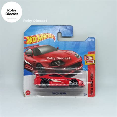 Jual Hot Wheels Toyota Supra Mk4 Merah Then and Now Short Card - Kota ...
