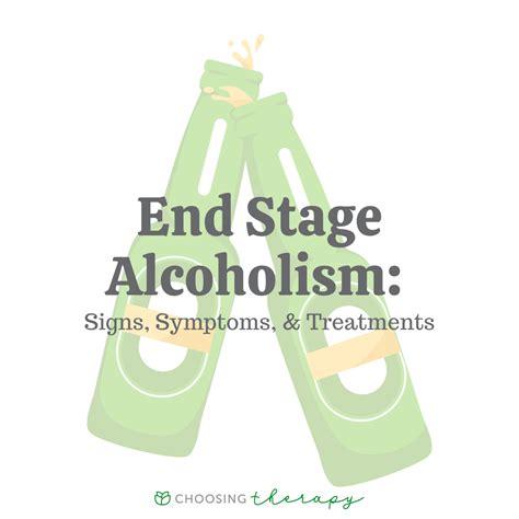 End Stage Alcoholism: Symptoms & How to Cope