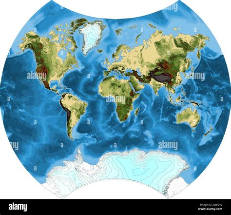 Topographic Map of the World 的图像结果