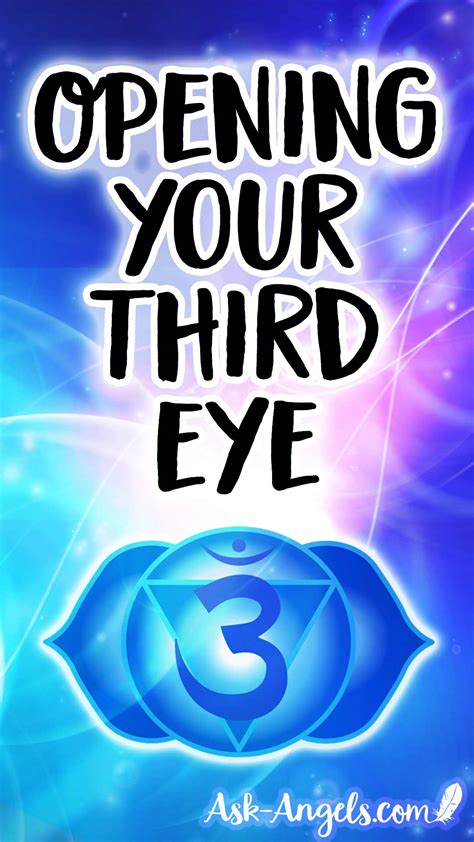 How to Open Your Third Eye - Powerful Step-By-Step Method! - Ask-Angels.com