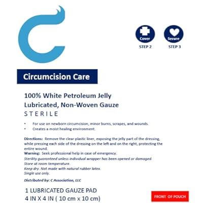 Buy Circure Circumcision Bandage Lubricated with White Petroleum Jelly ...