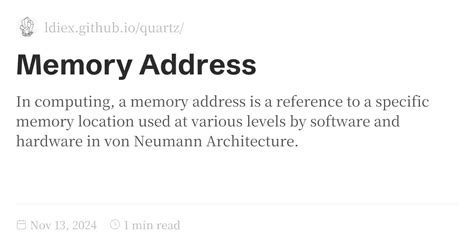 Image result for Memory Address Sample