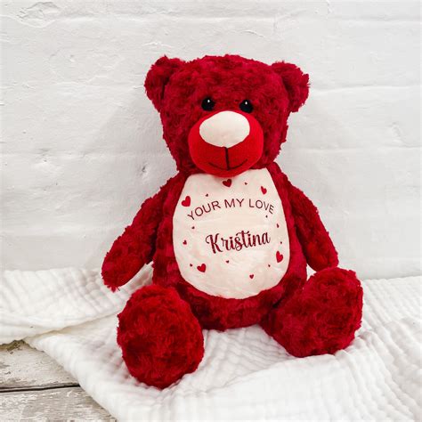 Red Teddy Bears Valentines Day