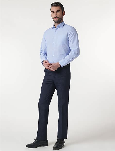 Buy 2pk Self Design Full Sleeves Shirt at Marks & Spencer