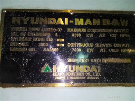 References Cyl. lube oil booster unit name plate.jpg Booster unit part ...