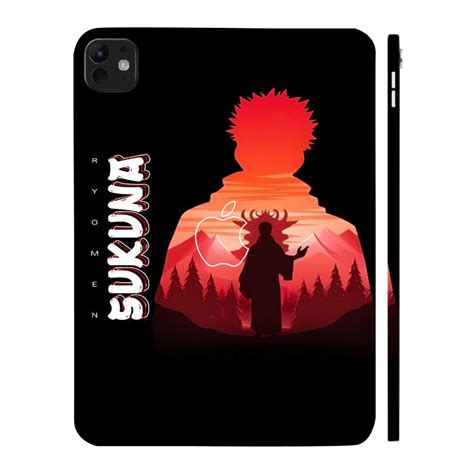 Apple iPad Pro 11 M5 2025 Ryomen Sukuna Silhouette Anime Tablet Skins