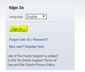 Oracle Support Ticket Image 的图像结果