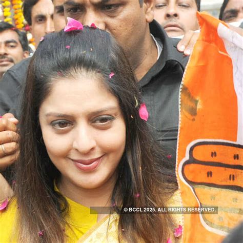 Nagma: Actress Nagma is standing as a Congress candidate in the ...
