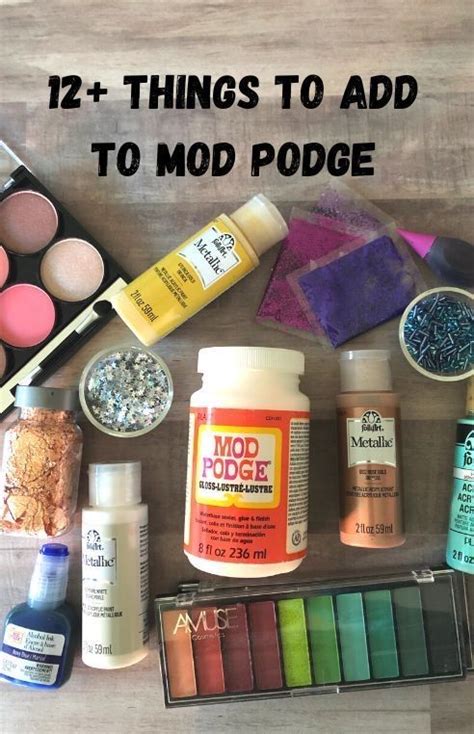 Image result for Tutorial for Mod Podge