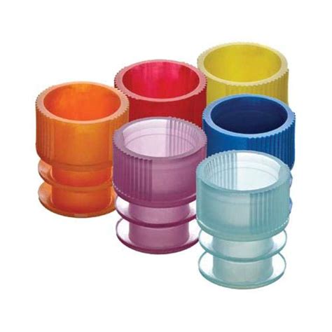 Labcon 3302-808-000 Polyethylene Plug-Type Cap for 13mmx100mm and ...