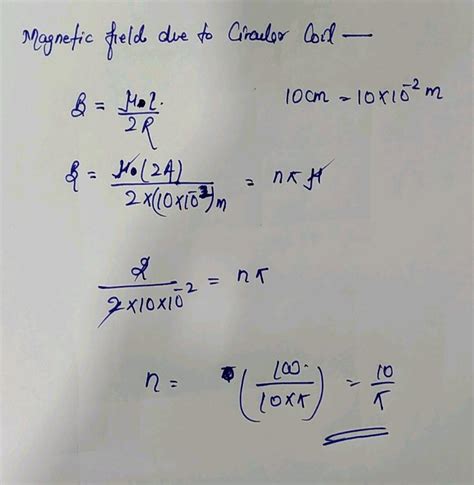 A circular coil A has a radius R and the current flowing through it is ...