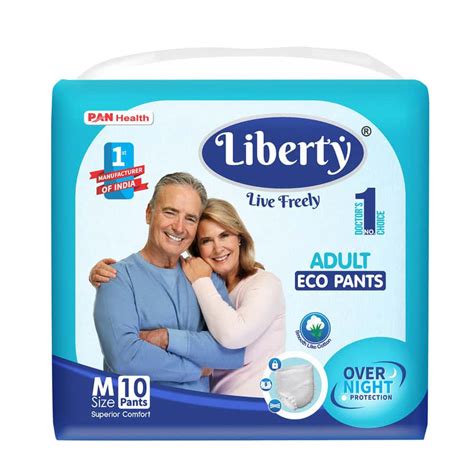 Buy LIBERTY ECO ADULT DIAPERS MEDIUM - 10 UNITS Online & Get Upto 60% ...