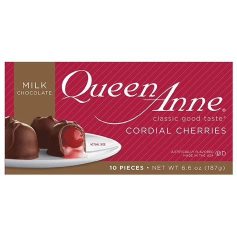 Queen Anne Milk Chocolate Cordial Cherries | Walgreens