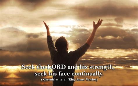 1 Chronicles 16:11 Scripture Wallpaper & Email Banners - The Fellowship ...