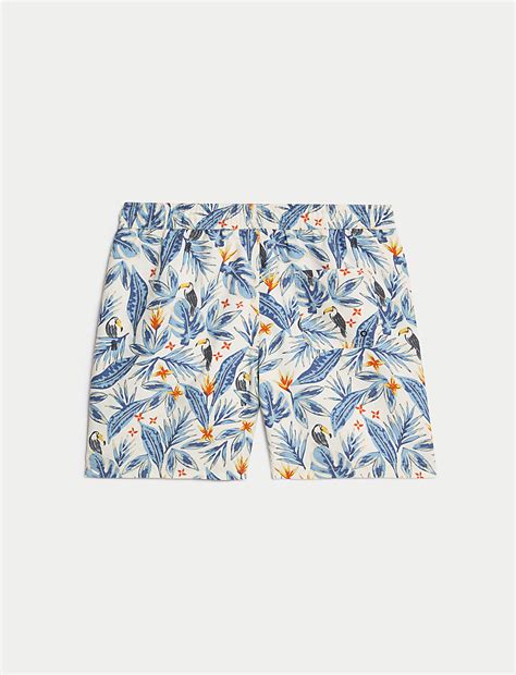 Buy Tropical Print Swim Shorts (6-16 Yrs) at Marks & Spencer