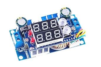 REES52 4 in1 Adjustable Power Supply Module DC 6~36V to 1.25~32V 5A ...
