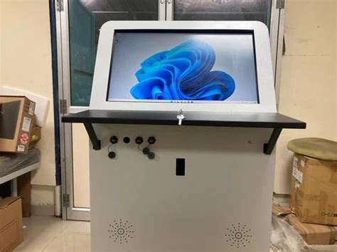 Touchscreen Kiosk - 24" Kiosk with printer provision Manufacturer from ...