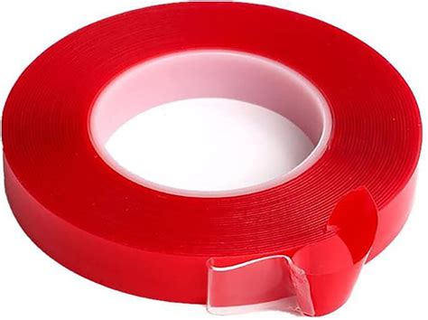 D-DIVINE Transparent Double Sided Waterproof Red Tape For Hair Patch ...