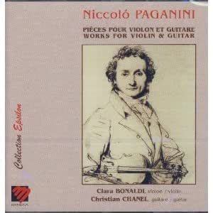 Paganini: Violin & Guitar Work: Bonaldi, Chanel: Amazon.in: Music}