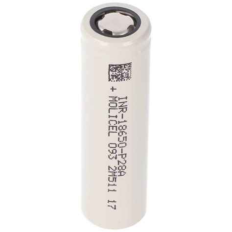 Molicel INR18650-P28A 2800mAh 35A Li-Ionen-Akku, 3,6V - 3,7V ...