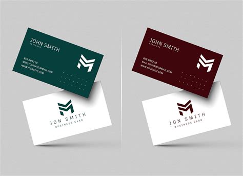 Front and Back Business Cards 的图像结果