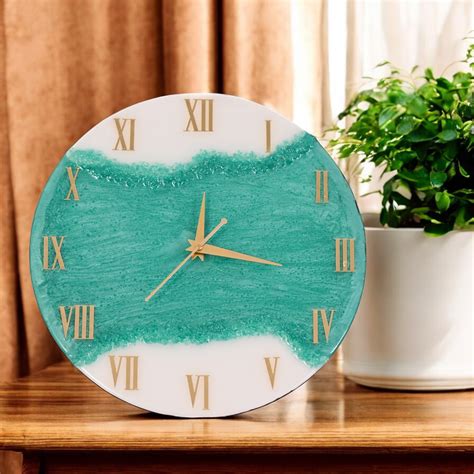 Verdant Gold Clock – Handarted