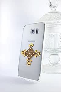 Kiintymys Handmade Designer Bling 3D Center Golden Square with Rings ...