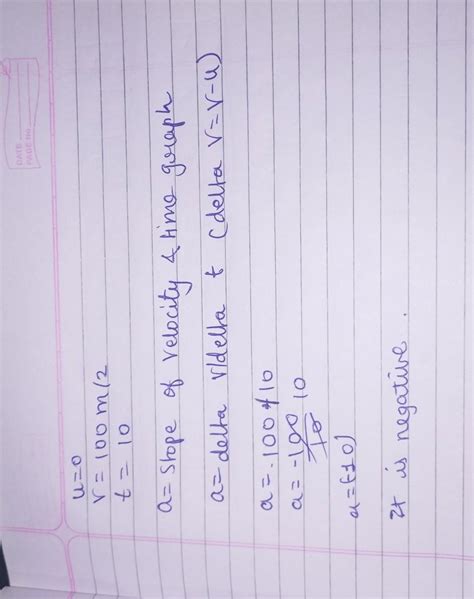 V -T graph of a ball .moving on a floor is shown in the fig calculate ...