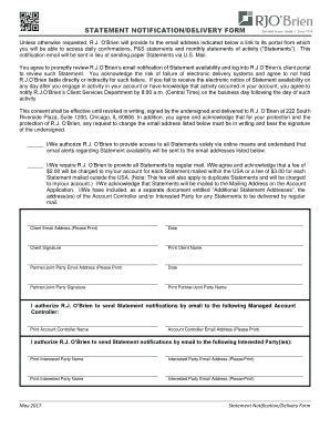 Image result for Customer Notification Statement