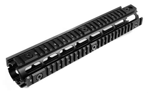 NC Star AR15/M16 Rifle Length Quad Rail Hand Guard MAR4L