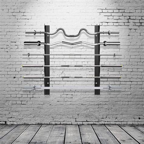 Protoner Olympic Barbell Rack Bar Storage, Weight rod Holder, Barbell ...