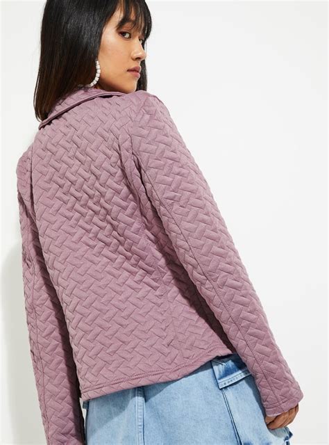 Buy URB_N Women Quilted Biker Jacket Online at just Rs. 1499.0 ...