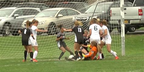 Highlights & scores: girls’ Frontier League soccer battle