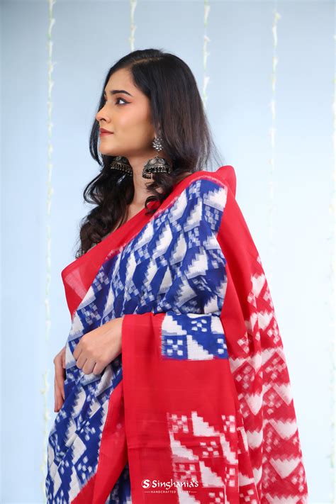 Pure Ikkat Silk Sarees Online | Ikat Designs | Singhania's