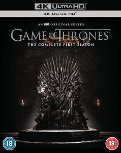Game of Thrones: The Complete Season 1 (4K UHD) (4-Disc Box Set) (Fully ...