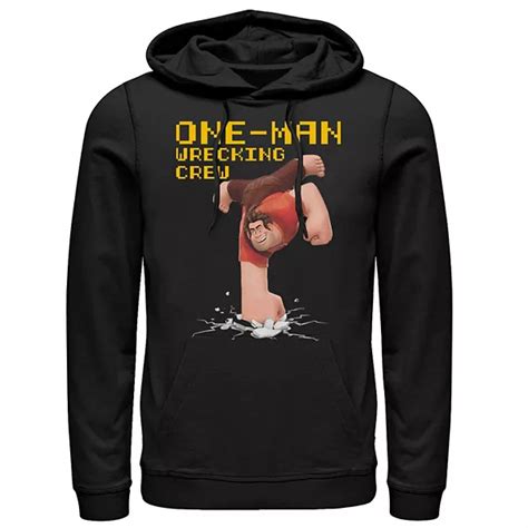Disney's Wreck It Ralph 2 Wrecking Crew Men's Pullover Hoodie