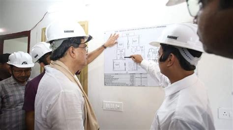 Tripura: CM Manik Saha inspects Light House, Township projects, directs ...