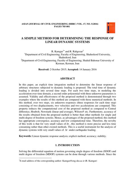 Image result for Linear Dynamic Systems Examples