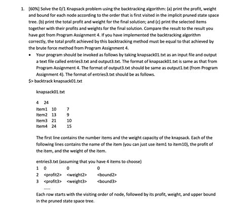 Knapsack Using Backtracking 的图像结果