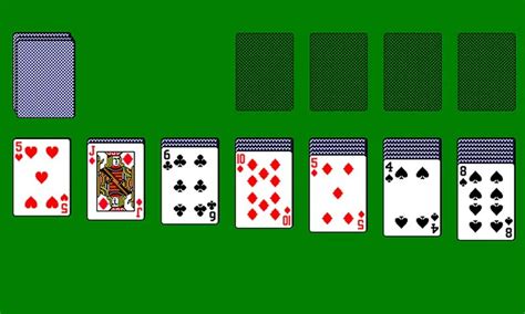 Image result for Windows 7 Solitaire